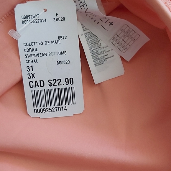 Forever 21 Swim Bottom in Coral - Picture 6 of 8